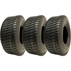 18x6.50-8 Lawnmower Tyres 4-ply Multi Turf Grass Journey P332 350kgs (Set of 3)