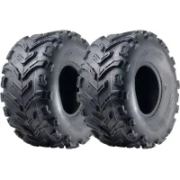 25x12.00-10 Quad ATV Tyre 6ply Journey P3128 E-Marked Road Legal Tire (Set of 2)