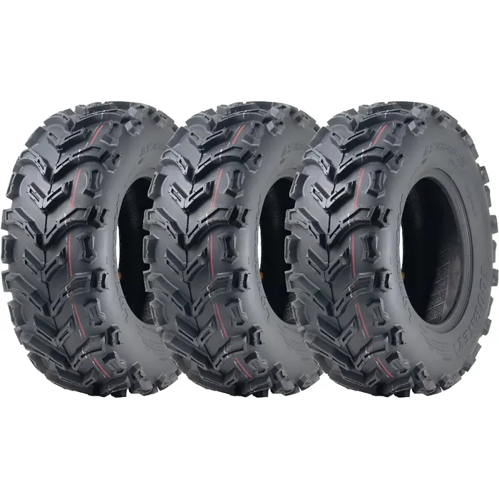 23x8.00-11 Quad ATV Tyres 6ply E-Marked Road Legal Tubeless 205/75-11 (Set of 3)