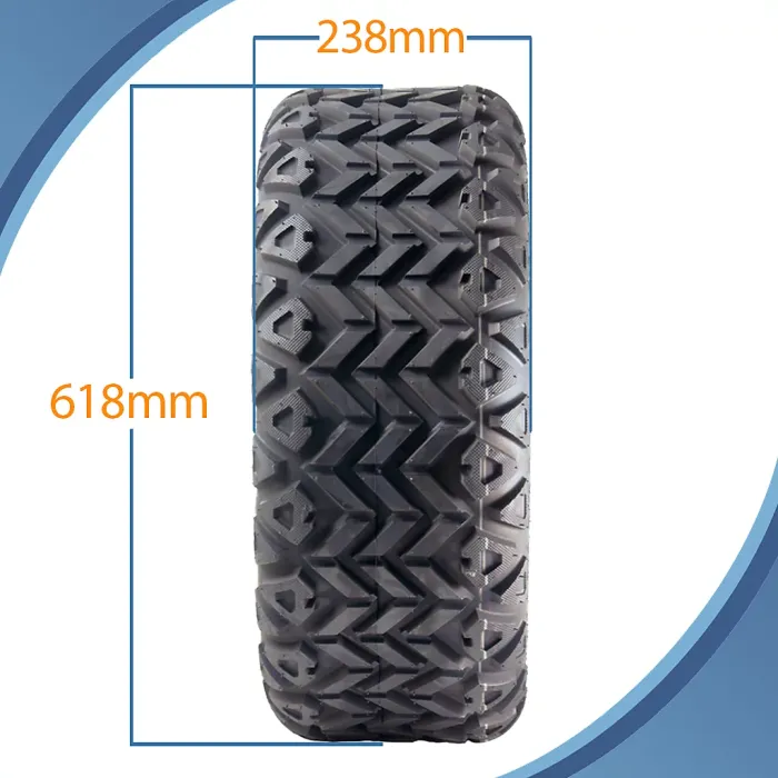 24x9.50-10 Utility ATV Gator Tyre P3026 Grass 6-ply Tubeless Journey 240/75-10