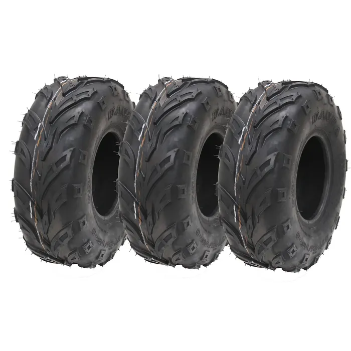 145/70-6 ATV tyre Quad trailer kids wheels 50cc 90cc 110cc 75 kgs Wanda set of 3