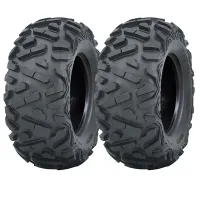 27x11.00-14 ATV Quad Tyres Wanda P350 6ply E-Marked Rear Road Legal (Set of 2)