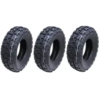 21x7.00-10 Slasher ATV Quad Tyres WP01 Wanda Race 6ply E marked Tires (Set of 3)