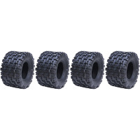 20x11.00-9 Slasher ATV Quad Tyres 6ply Wanda Road Legal Race Tires (Set of 4)