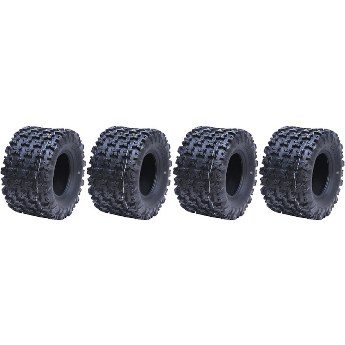 20x11.00-9 Slasher ATV Quad Tyres 6ply Wanda Road Legal Race Tires (Set of 4)