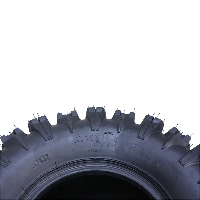 20x11.00-9 Slasher ATV Quad Tyres 6ply Wanda Road Legal Race Tires (Set of 4)