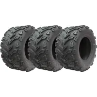 25x12.50-12 ATV Quad Tyres 6ply Wanda E-Marked Road Legal 315/50-12 (Set of 3)