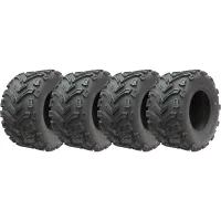 25x12.50-12 ATV Quad Tyres 6ply Wanda E-Marked Road Legal 315/50-12 (Set of 4)