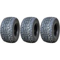 23x11.00-10 Quad ATV Tyres Kawasaki Mule Wanda Utility Tubeless 4ply (Set of 3)