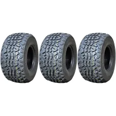 23x11.00-10 Quad ATV Tyres Kawasaki Mule Wanda Utility Tubeless 4ply (Set of 3)