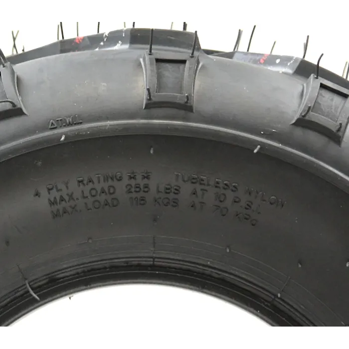 18x9.50-8 ATV Quad Tyres Wanda P361 Dirt Trail E-Marked Road Legal (Set of 3)