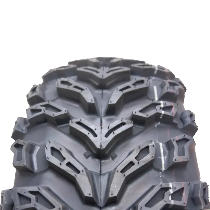 25x8.00-12 Quad ATV Tyres 6ply Wanda P3103 E-Marked Road Legal Tires (Set of 4)