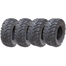 25x10.00-12 & 25x8.00-12 Quad ATV Tyres 6ply Wanda E-Marked Legal (Set of 2 &2)