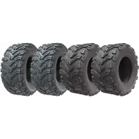 25x10.00-12 & 25x12.50-12 Quad ATV Tyres 6ply Wanda Over Sized (Set of 2 & 2)