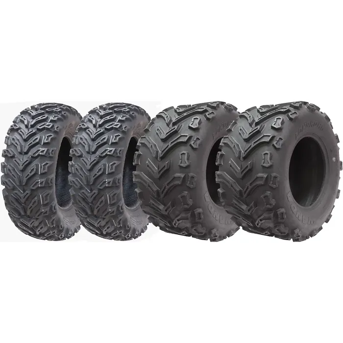 25x8.00-12 & 25x12.50-12 Quad ATV Tyres 6ply Wanda Over Sized (Set of 2 & 2)