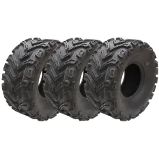 22x10.00-9 ATV Quad Tyres 6ply Wanda P3128 Road Legal Rears 255/65-9 (Set of 3)