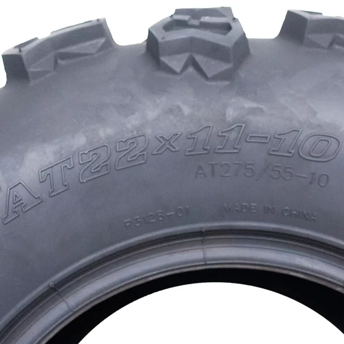 22x11.00-10 ATV Quad Tyre 6ply Wanda P3128 E-Marked Road Legal Rear Tyre