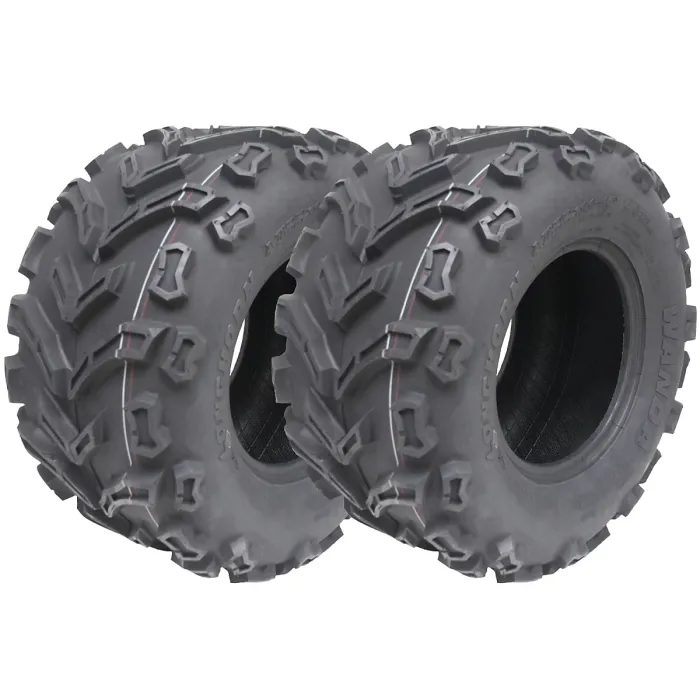 22x11.00-10 ATV Quad Tyre 6ply Wanda P3128 E-Marked Road Legal Rear (Set of 2)