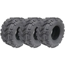 22x11.00-10 ATV Quad Tyre 6ply Wanda P3128 E-Marked Road Legal Rear (Set of 3)