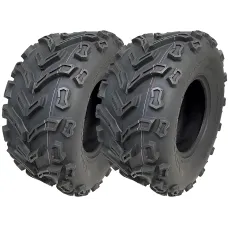 26x11.00-12 Quad ATV Tyres 6ply Wanda P3128 E-Marked Road Legal Tire (Set of 2)