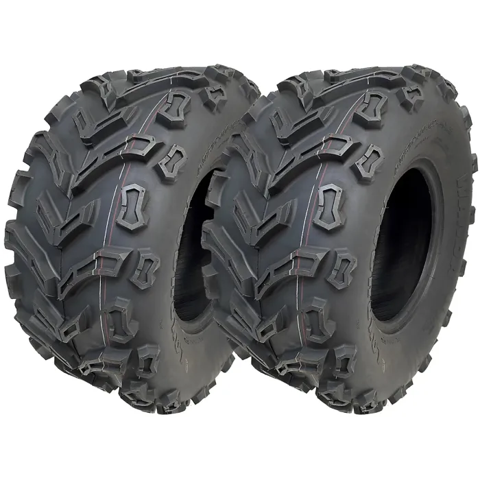 26x11.00-12 Quad ATV Tyres 6ply Wanda P3128 E-Marked Road Legal Tire (Set of 2)