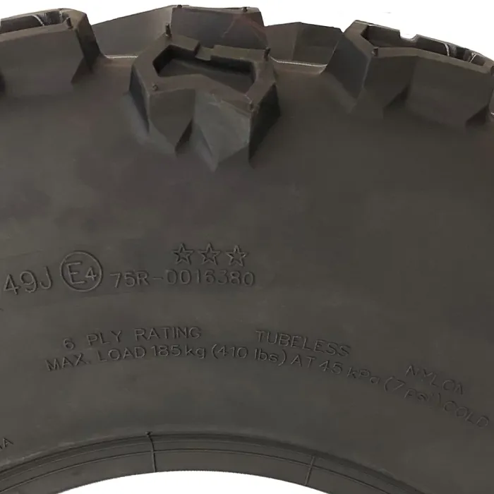 26x9.00-12 Quad ATV Tyres 6ply Wanda P3128 E-Marked Road Legal Tires (Set of 2)