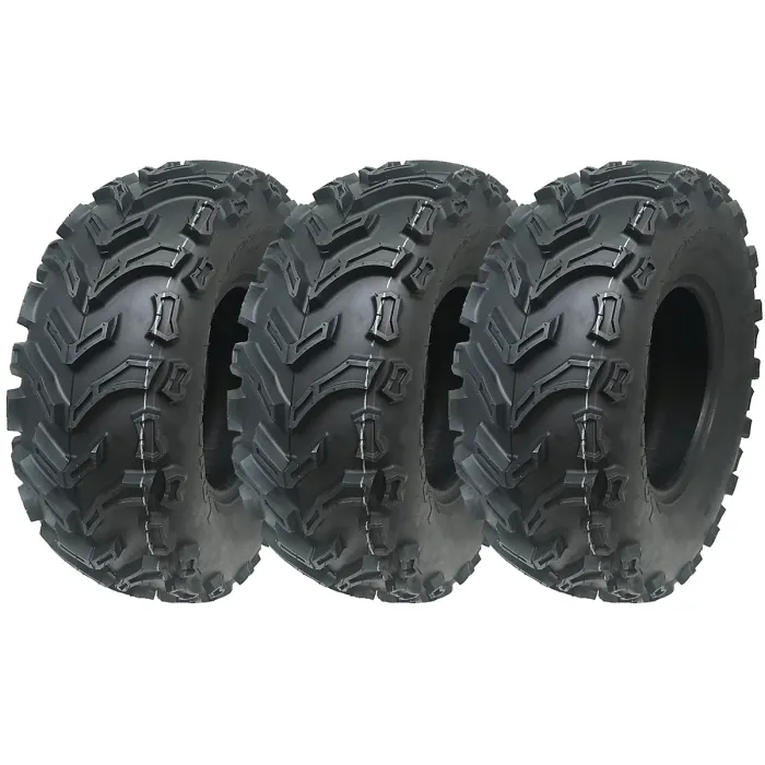26x9.00-12 Quad ATV Tyres 6ply Wanda P3128 E-Marked Road Legal Tires (Set of 3)