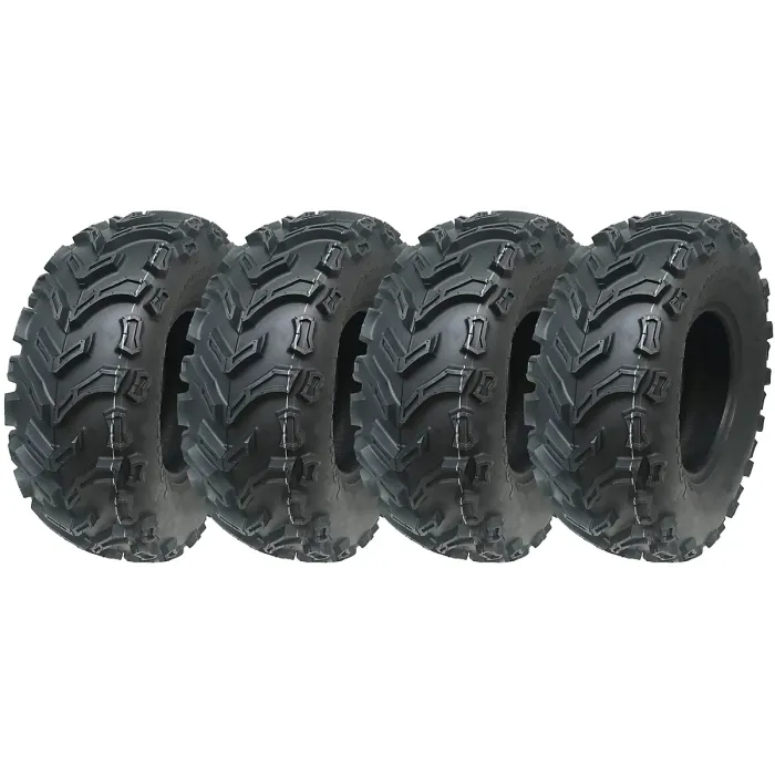 26x9.00-12 Quad ATV Tyres 6ply Wanda P3128 E-Marked Road Legal Tires (Set of 4)