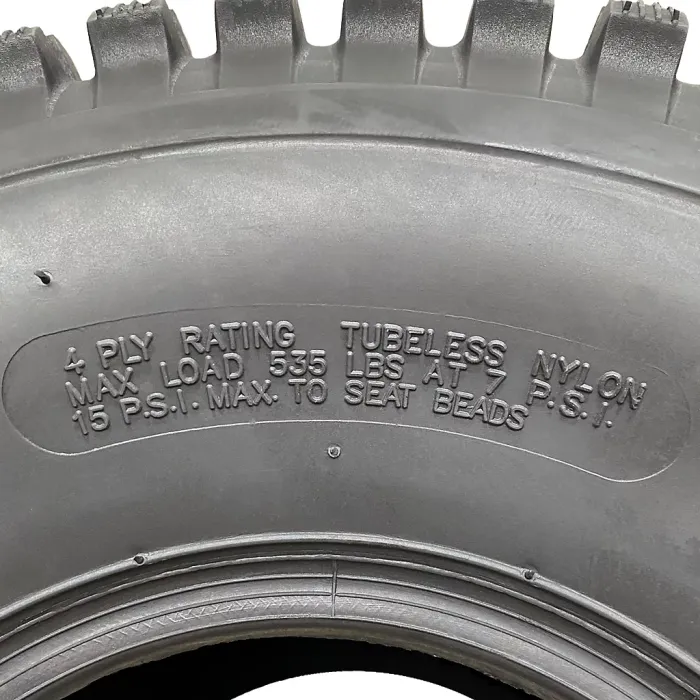 25x13.00-9 Quad ATV Tyres Wanda P308 Tubeless 4ply Hard Wearing 243kg (Set of 3)