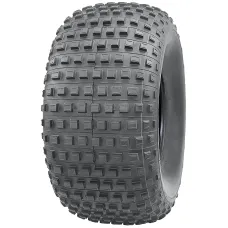 25x12.00-9 Knobby ATV Quad Tyre Wanda P318 4ply Gator Tire 4 Stud 100mm PCD Rim