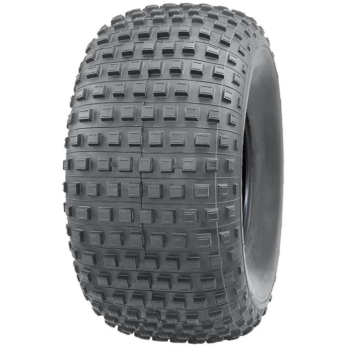 25x12.00-9 Knobby ATV Quad Tyre Wanda P318 4ply Gator Tire 4 Stud 100mm PCD Rim