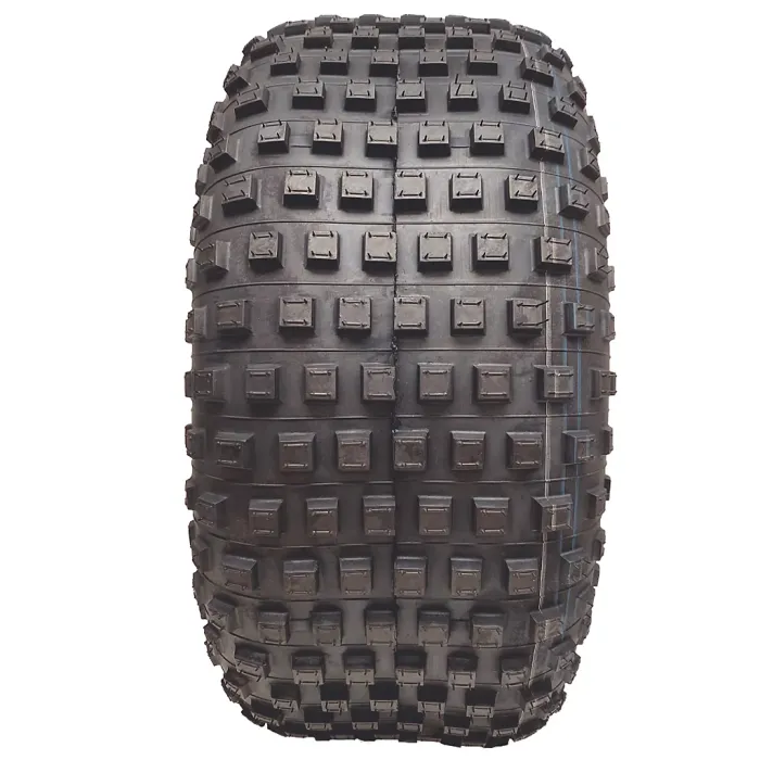 25x12.00-9 Knobby ATV tyres 4 ply Quad trailer john deere gator 25 12 9 set of 2
