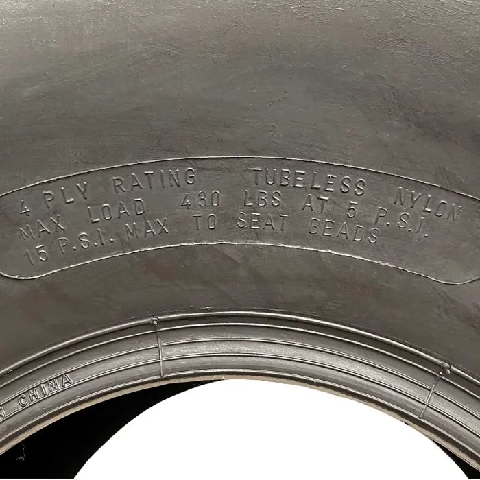 25x12.00-9 Knobby ATV tyres 4 ply Quad trailer john deere gator 25 12 9 set of 2