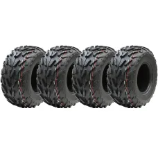 16x8.00-7 Quad ATV Tyres 4-ply Wanda P329 E-Marked Road Legal 80kgs (Set of 4)