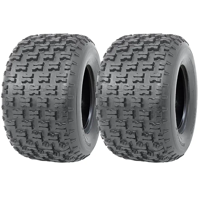 20x10.00-9 Slasher ATV Quad Tyres Wanda P336 E-Marked Road Legal Race (Set of 2)