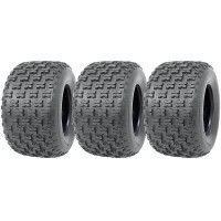 20x10.00-9 Slasher ATV Quad Tyres Wanda P336 E-Marked Road Legal Race (Set of 3)