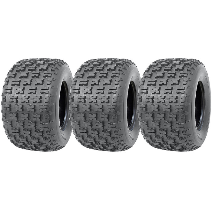 20x10.00-9 Slasher ATV Quad Tyres Wanda P336 E-Marked Road Legal Race (Set of 3)