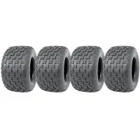 20x10.00-9 Slasher ATV Quad Tyres Wanda P336 E-Marked Road Legal Race (Set of 4)
