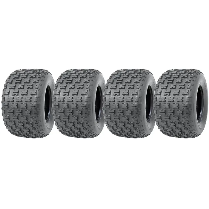 20x10.00-9 Slasher ATV Quad Tyres Wanda P336 E-Marked Road Legal Race (Set of 4)