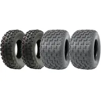 Slasher ATV quad tyres 21x7-10 /20x10-9 Wanda Race road legal E marked, Set of 4