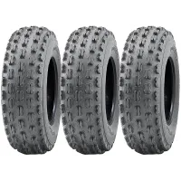 21x7.00-10 Slasher ATV Quad Tyres Wanda E-Marked Road Legal Race Tire (Set of 3)