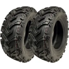 24x8.00-12 Quad ATV Tyres 6ply Wanda P3128 E-Marked Road Legal 40J (Set of 2)