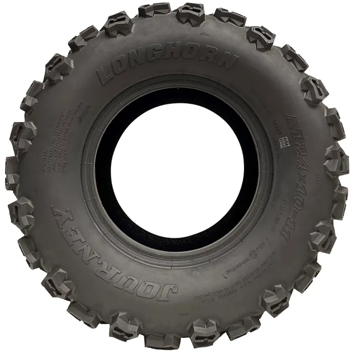 24x10.00-11 Quad ATV Tyres 6ply Wanda P3128 E-Marked Road Legal Tires (Set of 3)