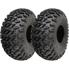 22x11.00-8 Utility ATV Tyres Grass Mower 4ply Road Legal Wanda P334 (Set of 2)