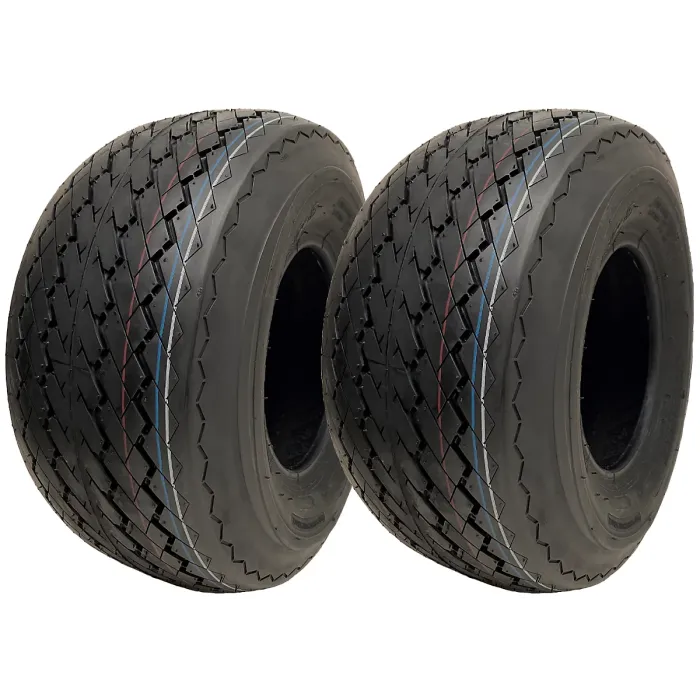 18x8.50-8 Golf Cart Buggy Tyres 4ply Grass / Turf Wanda P509 Fairway (Set of 2)
