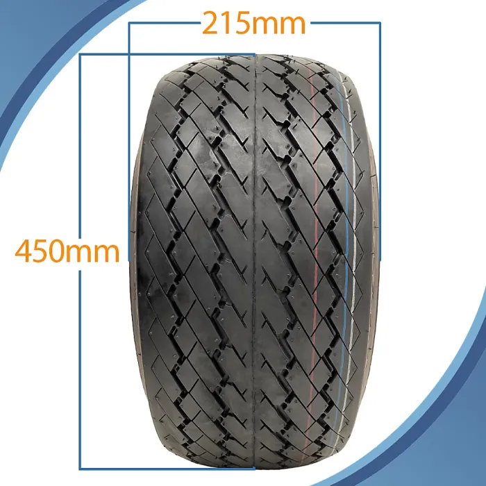 18x8.50-8 Golf Cart Buggy Tyres 4ply Grass / Turf Wanda P509 Fairway (Set of 3)