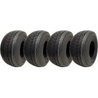 18x8.50-8 Golf Cart Buggy Tyres 4ply Grass / Turf Wanda P509 Fairway (Set of 4)