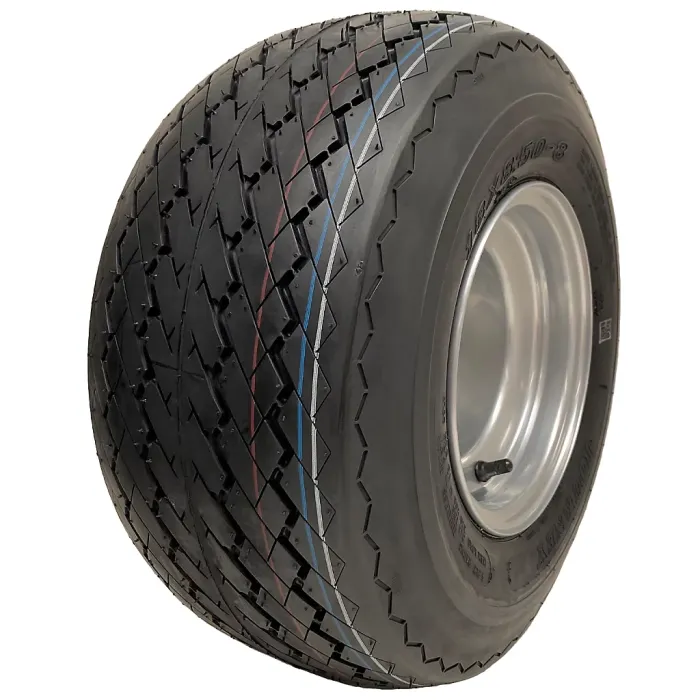 18x8.50-8 Golf Cart Buggy Wheel Tyre 4ply Grass ATV Quad Tire on Rim Wanda P509