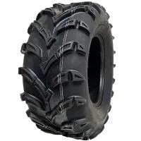 25x10.00-12 ATV Quad Tyre 6ply 7psi Wanda P377 E Marked Road Legal Tubeless 50J