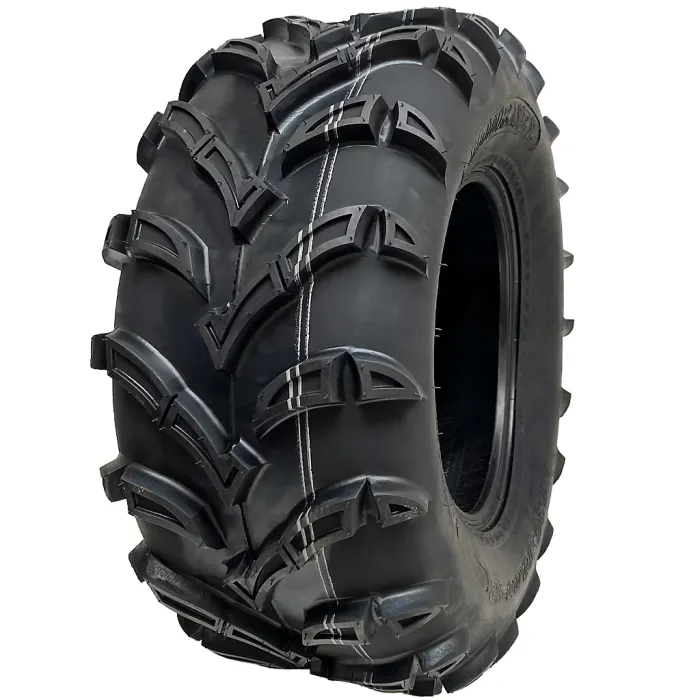 25x10.00-12 ATV Quad Tyre 6ply 7psi Wanda P377 E Marked Road Legal Tubeless 50J